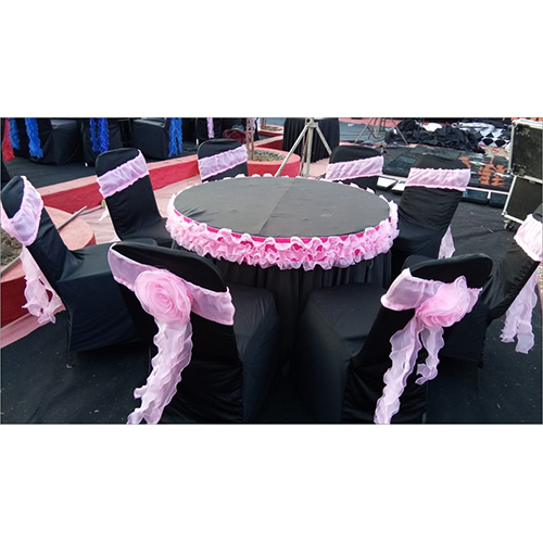 Mandap Round Table Cover