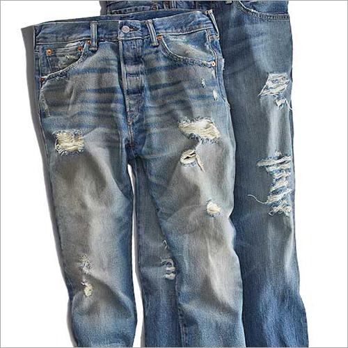 Any Color Mens Ripped Jeans