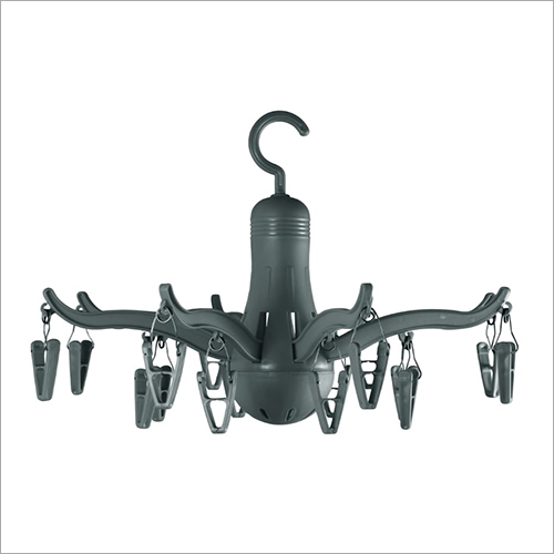 Grey Circular Laundry Drying Hanger