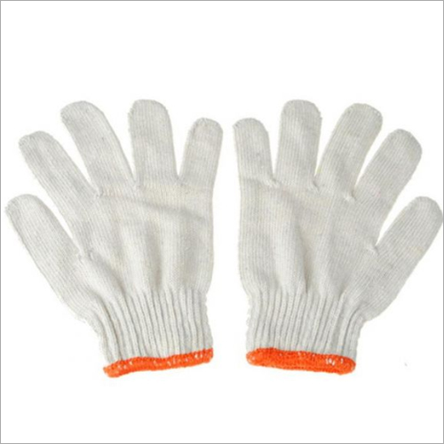Cotton Knitted Safety Hand Gloves