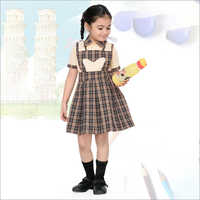 Girls Dungaree School Uniform