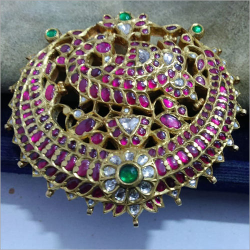 Gold kundan store lockets