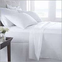 White Double Bed Sheet