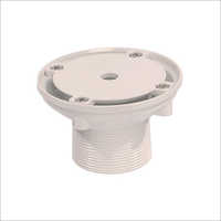 Swimming Pool Floor Inlet - Abs Material, Round Shape, Customized Size, White Color | High Tensile Strength, Corrosion Resistance, Perfect Finish