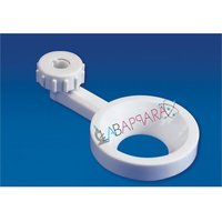 Funnel Holder Labappara - Polypropylene, Fits 3" To 6" Funnels With Extra Plate For 1" To 3" Funnels, Includes Two Tapered Wedges For Secure Grip
