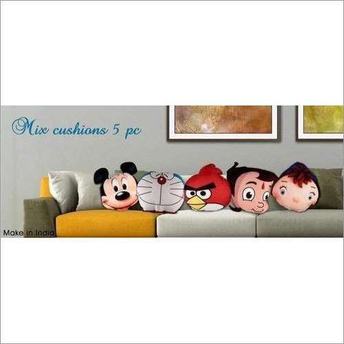 Different Color Available Mix Cushions 5 Pc