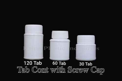 Plastic Tablet Containers