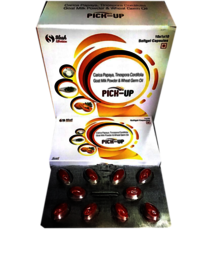 Platelets Grow Capsules - Papaya Extract, Giloy, Goat Milk & Wheat Germ Oil | Boosts Platelet Count, Supports Immunity, Promotes Blood Supply