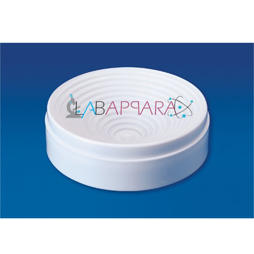 Flask Stand Labappara - Polypropylene, 10 Ltr Capacity, Stackable Design with Stair-like Top View for Optimal Flask Support in Laboratory Use