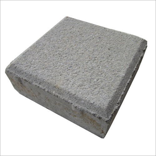 Gray Concrete Square Paver Block
