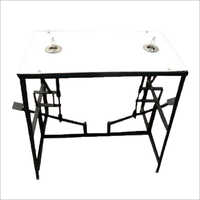 Black Foot Operated Slipper Strap Inserting Machine