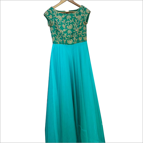 Ladies Embroidered Gown