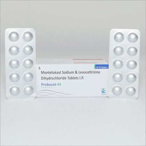 Montelukast Sodium And Evocetirizine Dihydrochloride Tablets I.P General Medicines