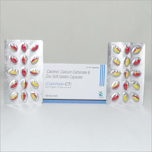 Calcitriol Calcium Carbonate And Zinc Soft Gelatin Capsules
