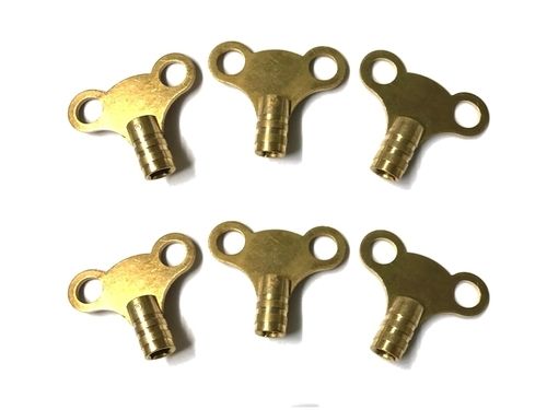 Brass Radiator Key Size: 0.3-0.5 Inch