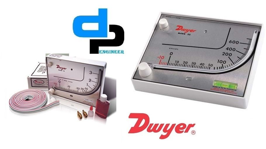 Dwyer Mark II 28 Series Mark II Molded Plastic Manometer