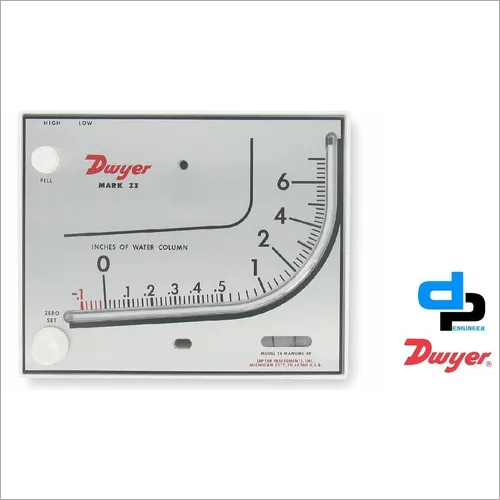 Dwyer Mark II 27 Series Mark II Molded Plastic Manometer