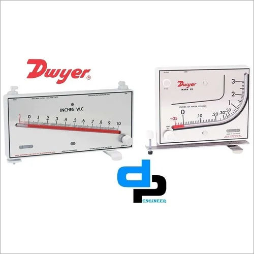 Dwyer Mark II 26 Series Mark II Molded Plastic Manometer