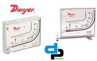 DWYER MARK II MODEL 40-1-AV MANOMETER RANGE 0-1.1 INCHES W.C