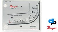 DWYER MARK II MODEL 40-1-AV MANOMETER RANGE 0-1.1 INCHES W.C