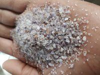 Crushed and polished Amethyst Sand and grit 1-3 mm energy grit