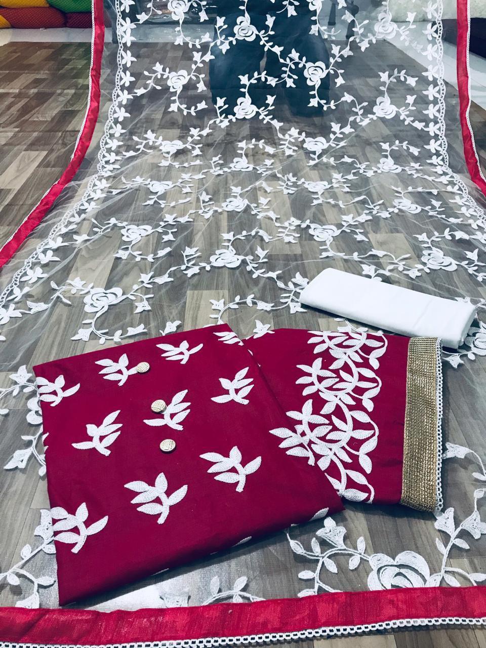 Cotton Suit Dress Material