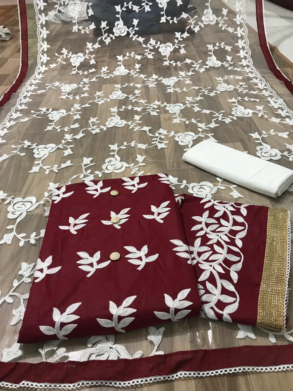 Cotton Suit Dress Material