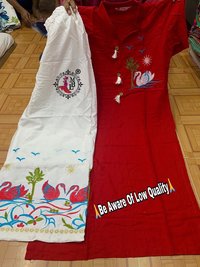 Rayon Fabric Plazo Kurtis