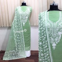 Chanderi dress material
