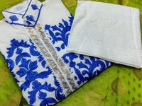 Fancy Cotton Embroidered Dress Material