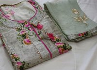 Fashionable Cotton Dress Material
