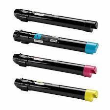 Xerox Phaser 7500 Toner Cartridges CMYK Set - Four Colors, High Yield, Vibrant Prints, Easy Install