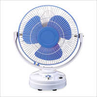 White & Blue Electric Table Fan