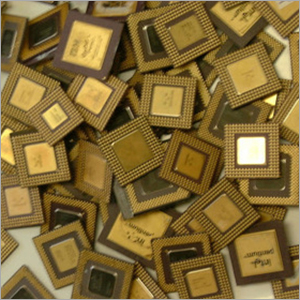Ceramic Cpu Processor Gold Scrap / Amd 486 Cpu And 586 Cpu Scraps