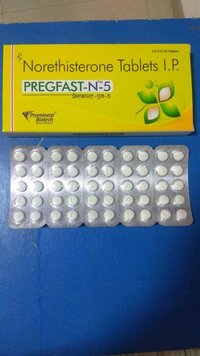 Norethisterone 5 Mg & 10 Mg Tablets