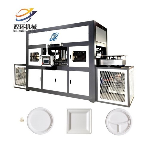 Disposable paper plate making machine By Xiangtan SH Machinery Development Co.,Ltd