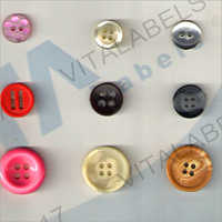 Garment Buttons - Plastic Material, Customizable Sizes, Vibrant Color Options | Round Shape, Diverse Designs for Unique Dress Styles