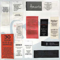 Wash Care Label - Color: Multicolor