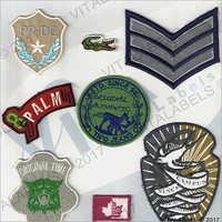 Patches And Laser Cut Labels - Color: Customized Multi-color