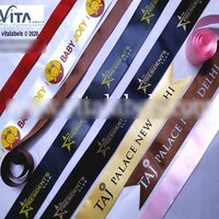 Printed Ribbon Custom - Color: As Per Requirement/customised