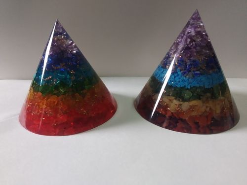 Durable Agates Organ Con Pyramids 2