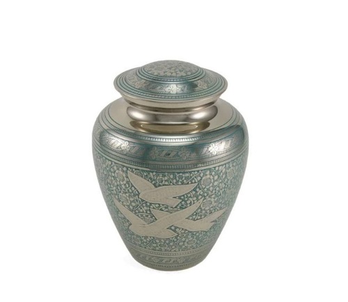 New Going Home Elite Solid Brass Urn