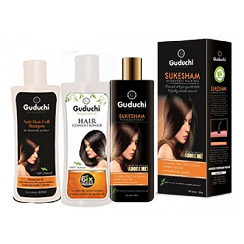 Guduchi Hair Treatment Kit Shelf Life: 6 Months
