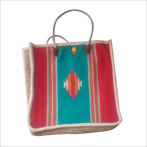 Available In Different Color Handloom Jute  Bag
