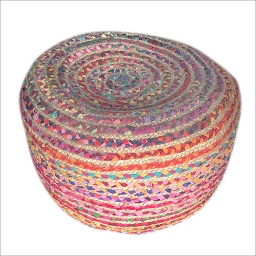 Handloom Round Poufs Application: Household
