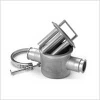 Liquid Line Magnetic Trap - Stainless Steel, 2"-4" Inlet/outlet | Powerful Rare Earth Magnets, Polished Finish, Easy Maintenance