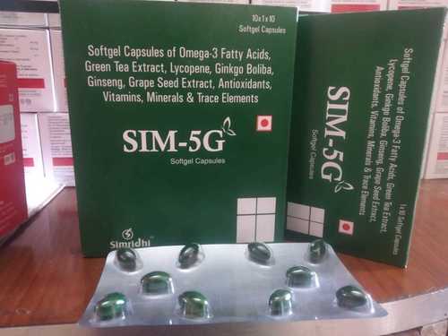 SIM-5G Softgel capsules