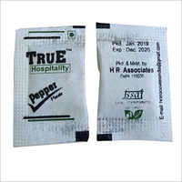 Pepper Sachet - Paper, Standard Size, White | Leak Proof, Ideal For Travelling