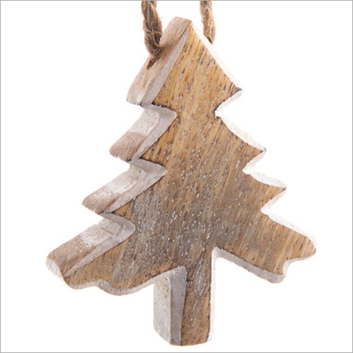 Polished Wooden Decorative Christmas Tree