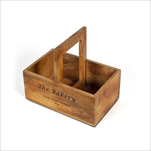 Polished Wooden Table Caddy